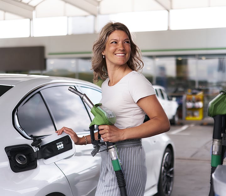 FCC gasoline post-treatment